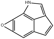 1H-Cyclopent[cd]oxireno[g]indole(9CI) Struktur