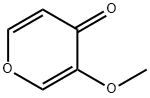 4H-Pyran-4-one,3-methoxy-(6CI,7CI,8CI,9CI) 化学構造式