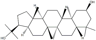 2-Hydroxydiplopterol Structure