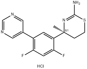 LY2811376 (2HCl salt) 结构式