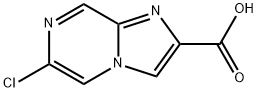 6-CHLOROIMIDAZO[1,2-A]PYRAZINE-2-CARBOXYLIC ACID Structure