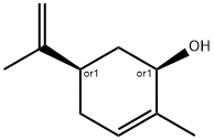 (Z)-carveol,2-methyl-5-(1-methylethenyl)-2-cyclohexen-1-ol,cis-mentha-1,8-dien-6-ol Structure