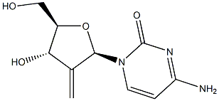 2'-methyl-2'-deoxyidenecytidine Struktur