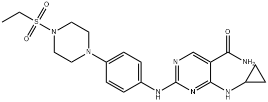 赛度替尼, 1198300-79-6, 结构式