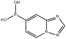 [1,2,4]Triazolo[1,5-a]pyridin-7-ylboronic acid Structure