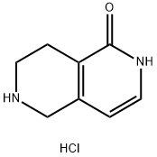 5,6,7,8-tetrahydro-2,6-naphthyridin-1(2H)-one hydrochloride Struktur