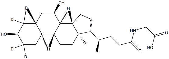 1201918-16-2 甘氨鹅脱氧胆酸-D4