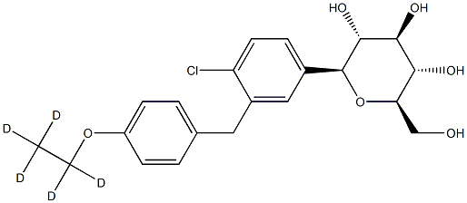 达格列净-D5,1204219-80-6,结构式