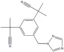 Anastrozole Structure