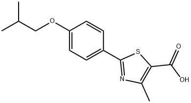 2-(4-イソブトキシフェニル)-4-メチルチアゾール-5-カルボン酸