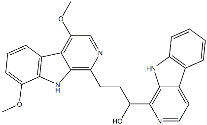 カッシジンB 化学構造式