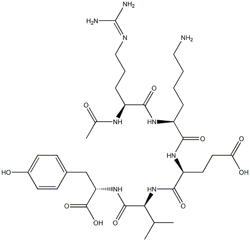 N-acetylsplenopeptin Struktur