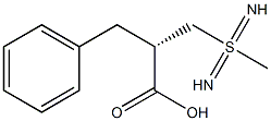 (2-carboxy-3-phenylpropyl)methylsulfodiimide Struktur