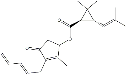 Pyrethrin I Structure