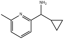 1-cyclopropyl-1-(6-methyl-2-pyridinyl)methanamine(SALTDATA: 2HCl) 化学構造式