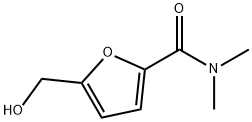 5-(hydroxymethyl)-N,N-dimethyl-2-furamide(SALTDATA: FREE) Structure