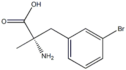 (S)-Α-METHYL-3-BROMOPHENYLALANINE·H<SUB>2<SUB>O,1212117-73-1,结构式
