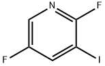 2-Fluoro-3-iodo-5-fluoropyridine Struktur