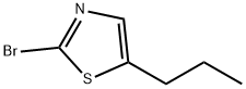 2-溴-5-(N-丙基)噻唑, 1215072-43-7, 结构式
