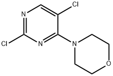 4-(2,5-dichloropyrimidin-4-yl)morpholine Structure