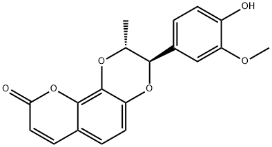 6-Demethoxy-9'-deoxycleomiscosin A Structure