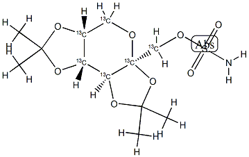 1217455-55-4 Topiramate-13C6