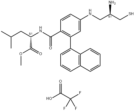 GGTI 298 trifluoroacetate salt hydrate Structure