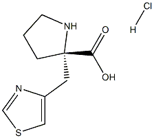 (S)-Alpha-(4-Thiazolylmethyl)-ProHCl Structure