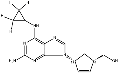 アバカビル-D4 化学構造式