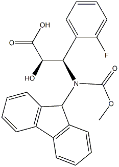1217828-02-8 N-(9H-Fluoren-9-yl)MethOxy]Carbonyl (2R,3R)-3-Amino-3-(2-fluoro-phenyl)-2-hydroxypropionic acid