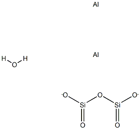 Andalusite (Al2O(SiO4)) 结构式