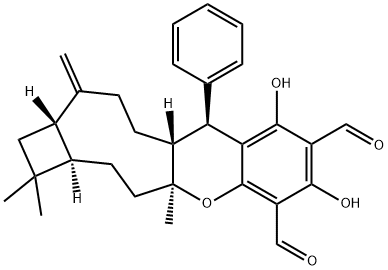 4,5-Diepipsidial A 化学構造式