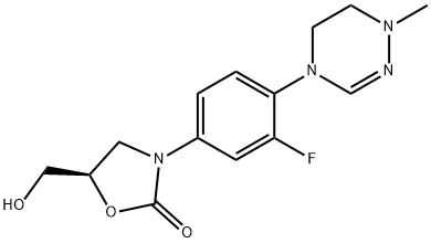 Delpazolid 化学構造式