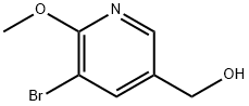 (5-bromo-6-methoxypyridin-3-yl)methanol Structure