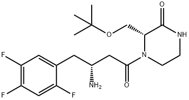 依格列汀, 1222102-29-5, 结构式