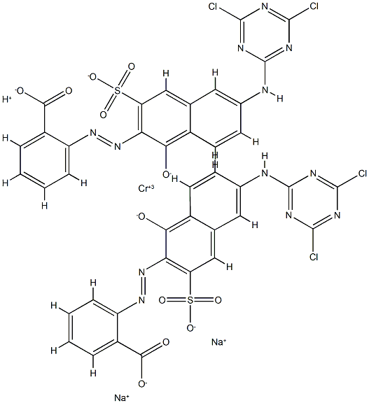C.I.活性棕10, 12225-67-1, 结构式