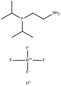 2-(二异丙基膦)乙基胺双(四氟硼酸盐), 1222630-50-3, 结构式
