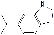 1H-Indole,2,3-dihydro-6-(1-methylethyl)-(9CI) Struktur