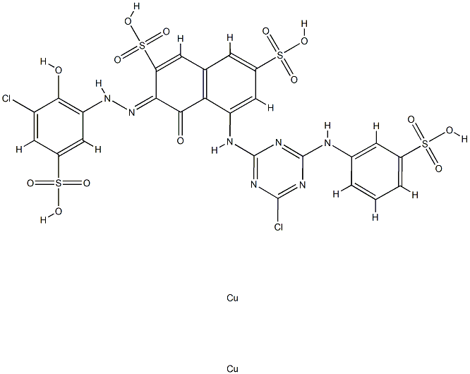 活性紫 1, 12239-45-1, 结构式