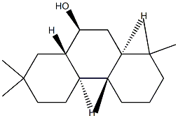 13,13-ジメチルポドカルパン-7β-オール 化学構造式