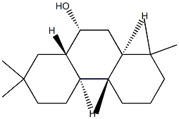 13,13-ジメチルポドカルパン-7α-オール 化学構造式