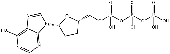 2',3'-dideoxyribosylinosine 5'-triphosphate Struktur