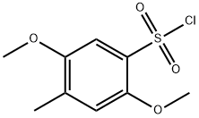 2,5-dimethoxy-4-methylbenzenesulfonyl chloride(SALTDATA: FREE) Struktur