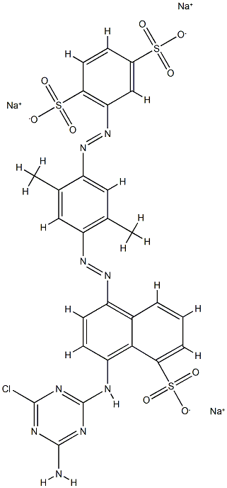 C.I. Reactive orange 35 Struktur