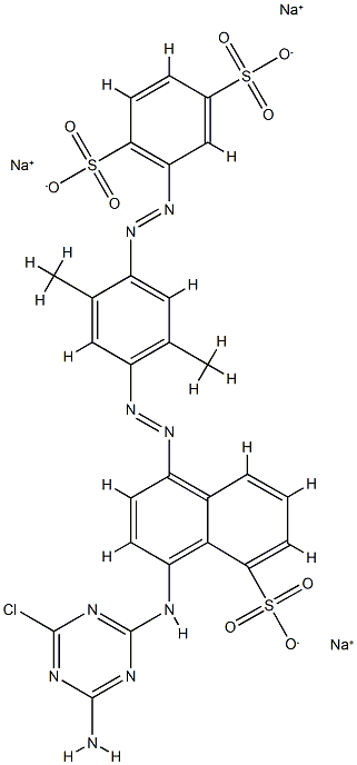 C.I. Reactive orange 35 Structure