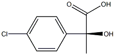 (S)-2-(4-氯苯基)-2-羟基丙酸,1227210-79-8,结构式