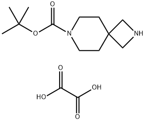 叔-丁基 2,7-二氮杂螺[3.5]壬烷-7-甲酸基酯草酸酯,1227381-90-9,结构式