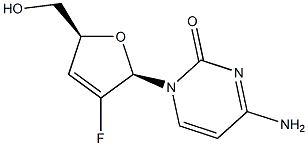 122757-53-3 2',3'-dideoxy-2',3'-didehydro-2'-fluorocytidine