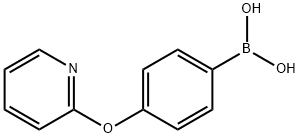 [4-(pyridin-2-yloxy)phenyl]boronic acid Structure