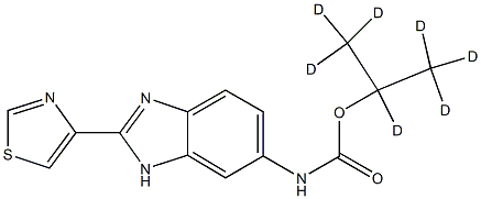 堪苯达唑-D7, 1228182-48-6, 结构式
